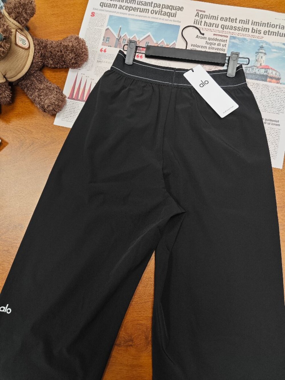 NWT😘ALO Yoga Suit Up Trouser Black for Work/Commuting/Holidays 🌺 - Picture 6 of 9
